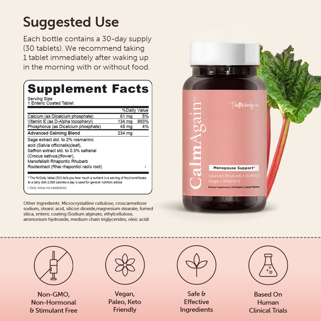 CalmAgain™️ | Anxiety, Night Sweat, Sleep and Hot Flash Relief