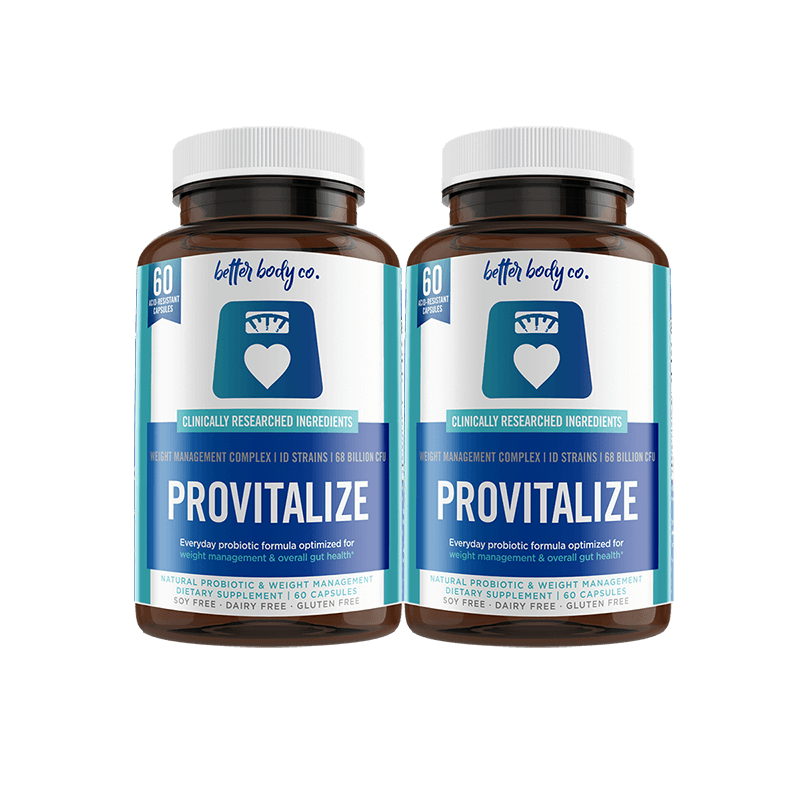 2 Bottles Of Provitalize | Best Natural Weight Management Probiotic-Better Body Co.